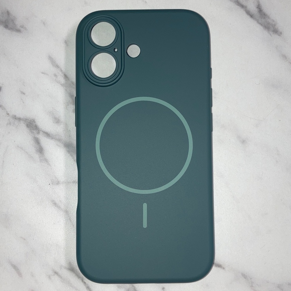 MagSafe Compatible Teal Silicone iPhone Case
